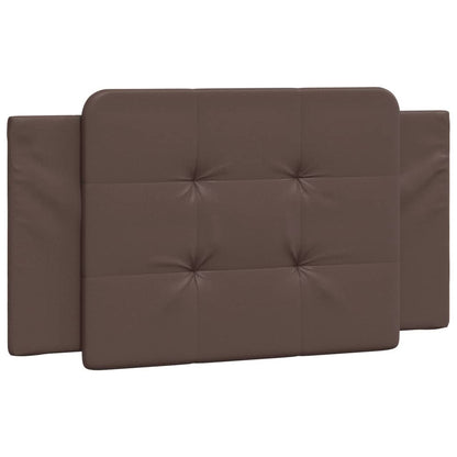 Cuscino Testiera Zadar Marrone 100 cm in Similpelle