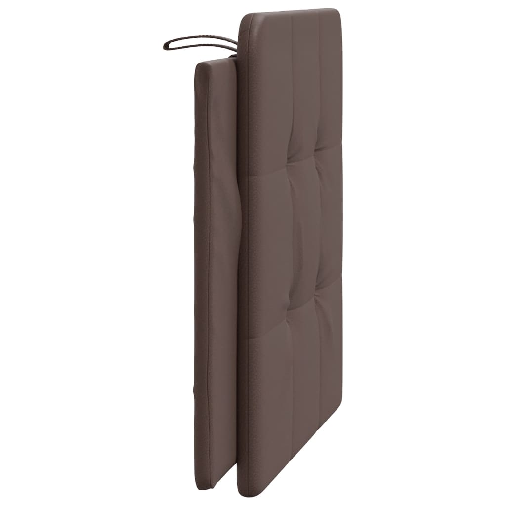 Cuscino Testiera Zadar Marrone 100 cm in Similpelle | homemem39