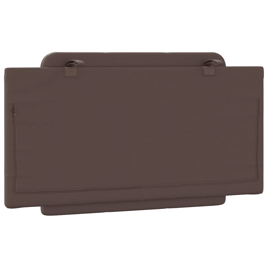 Cuscino Testiera Zadar Marrone 100 cm in Similpelle | homemem39