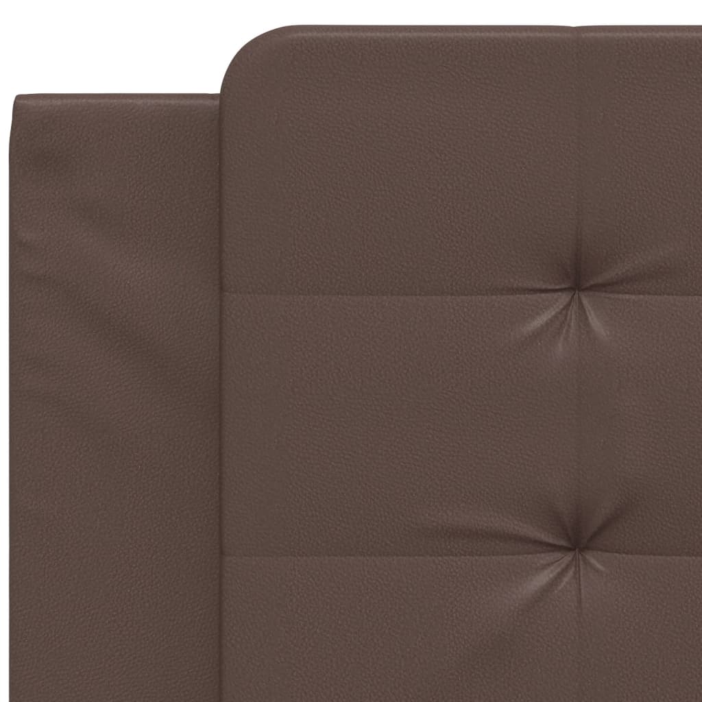 Cuscino Testiera Zadar Marrone 100 cm in Similpelle | homemem39