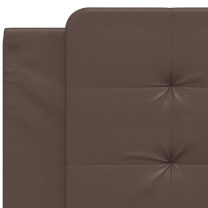 Cuscino Testiera Zadar Marrone 100 cm in Similpelle | homemem39