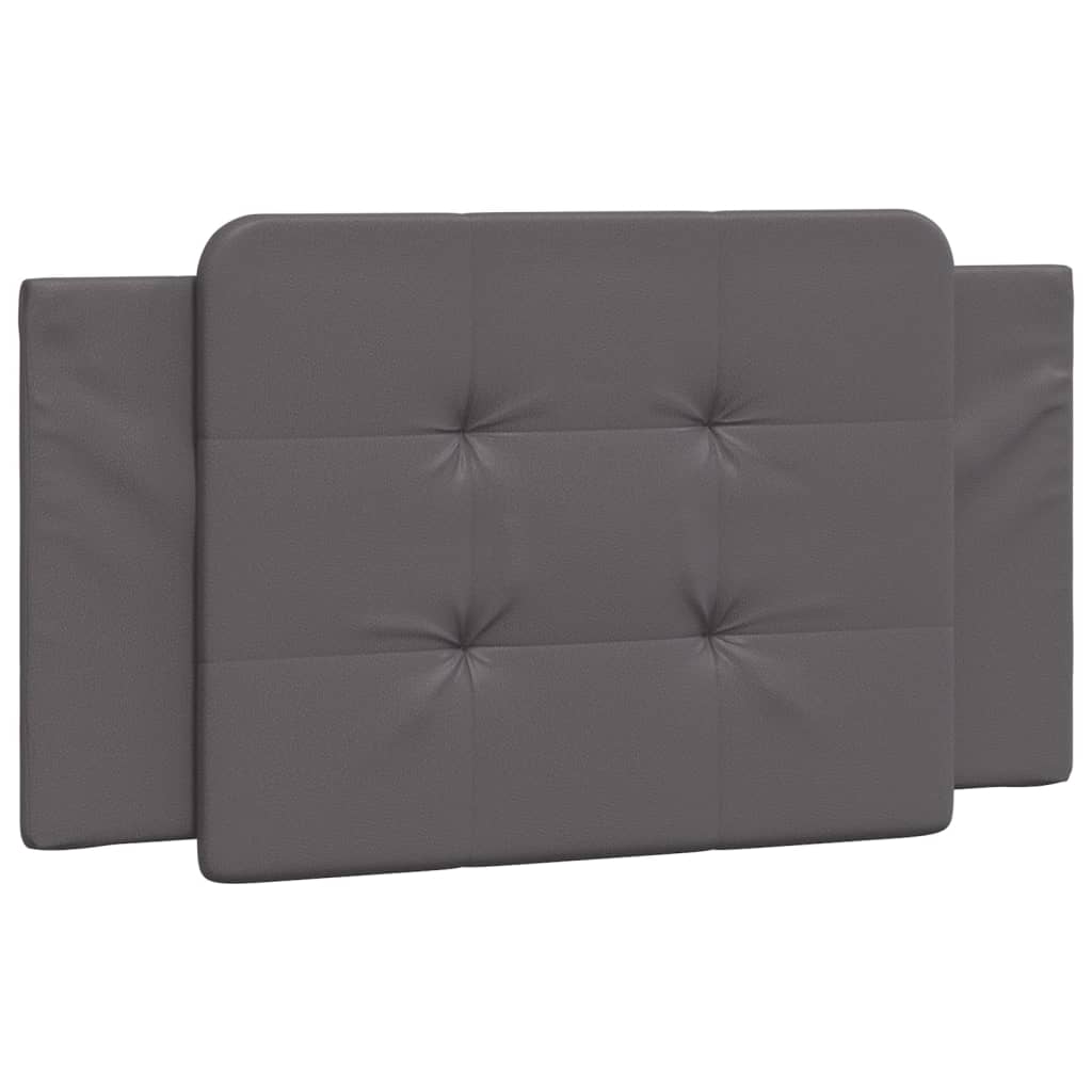 Cuscino Testiera Zadar Grigio 100 cm in Similpelle | homemem39
