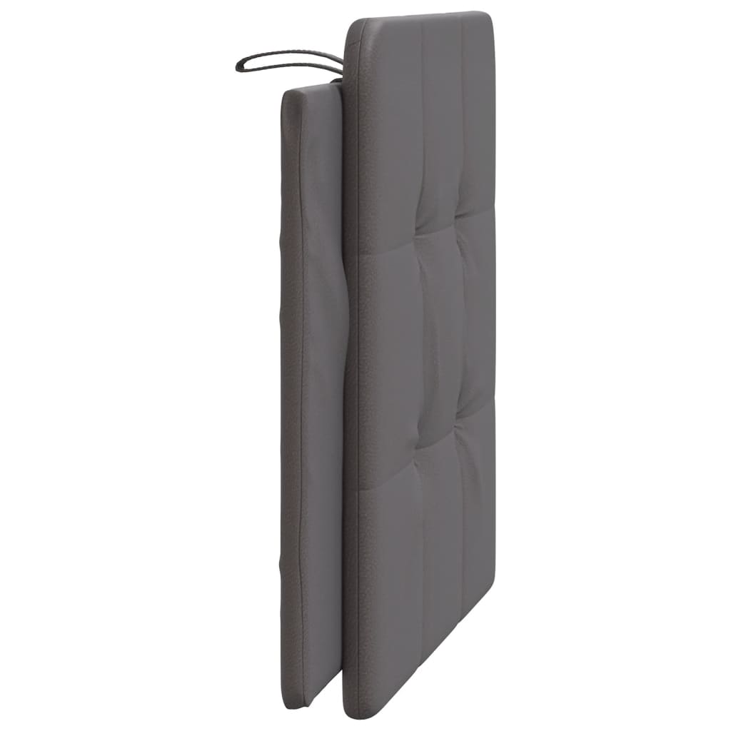 Cuscino Testiera Zadar Grigio 100 cm in Similpelle | homemem39