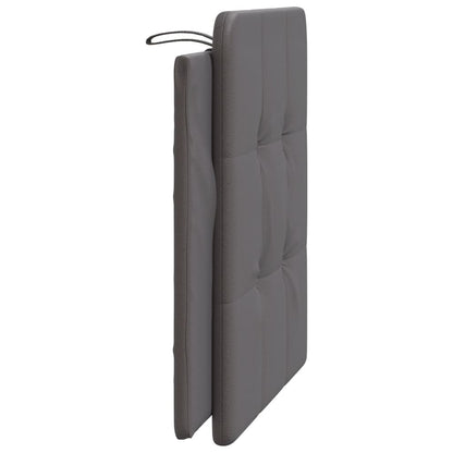 Cuscino Testiera Zadar Grigio 100 cm in Similpelle | homemem39
