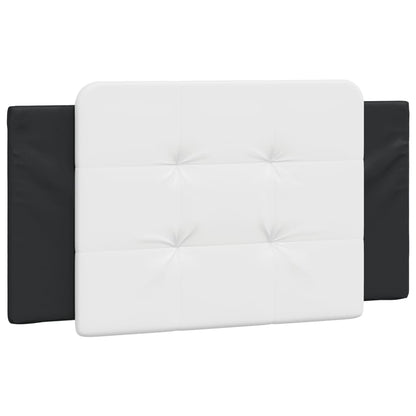 Cuscino Testiera Zadar Nero e Bianco 100 cm in Similpelle