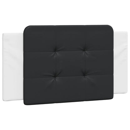 Cuscino Testiera Zadar Nero e Bianco 100 cm in Similpelle