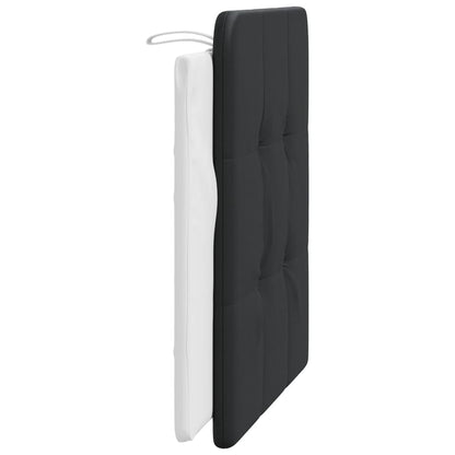 Cuscino Testiera Zadar Nero e Bianco 100 cm in Similpelle