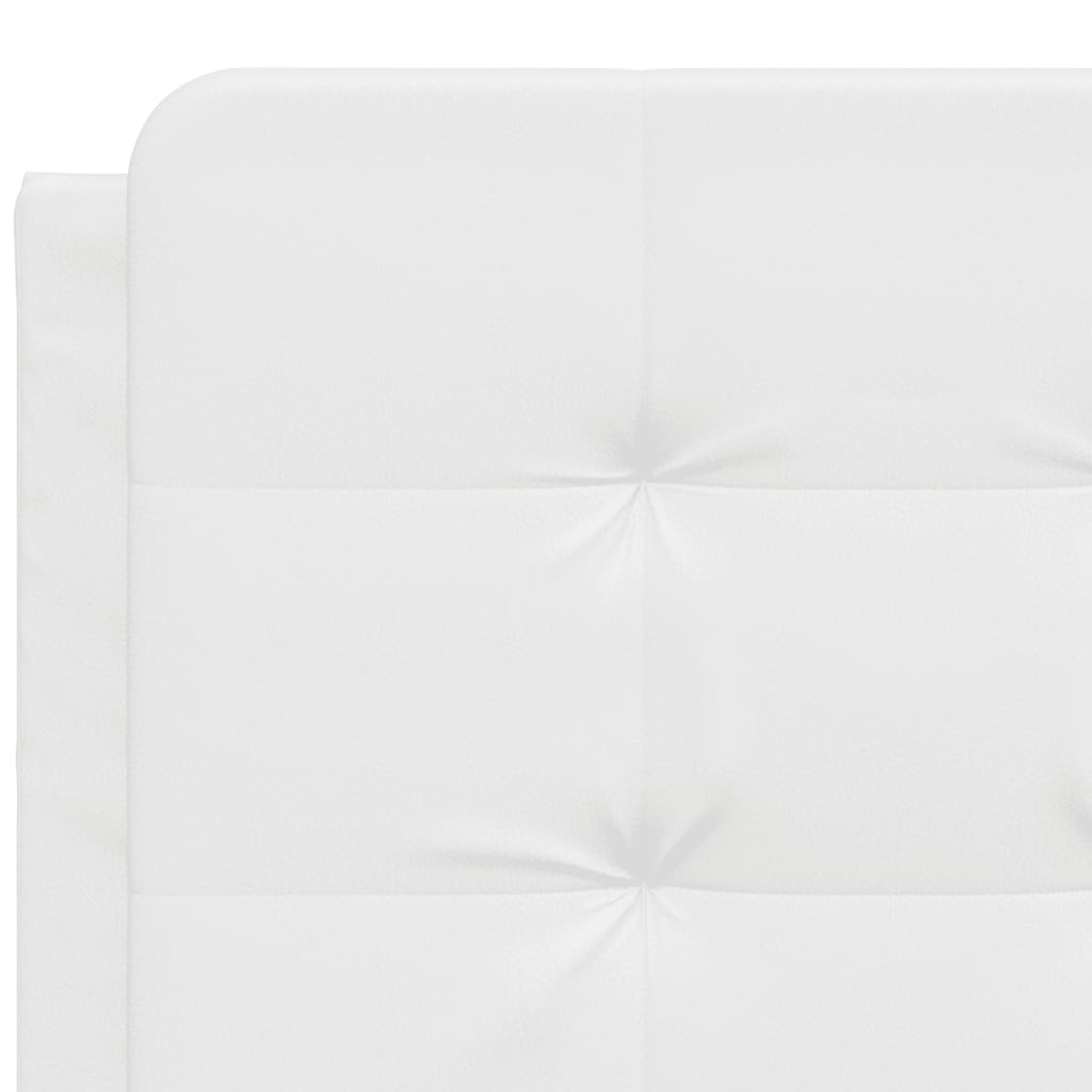 Cuscino Testiera Zadar Bianco 120 cm in Similpelle | homemem39