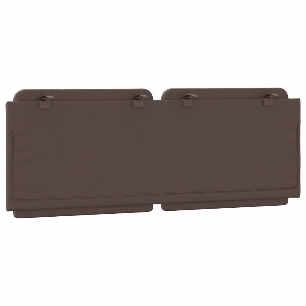 Cuscino Testiera Zadar Marrone 120 cm in Similpelle | homemem39