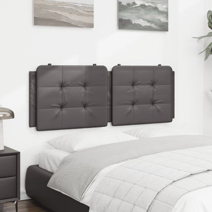 Cuscino Testiera Zadar Grigio 120 cm in Similpelle | homemem39