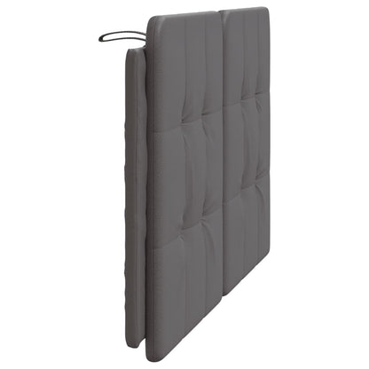 Cuscino Testiera Zadar Grigio 120 cm in Similpelle | homemem39