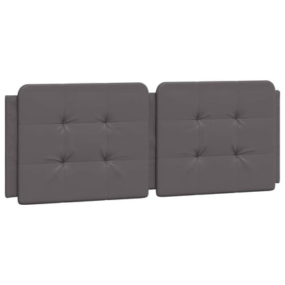 Cuscino Testiera Zadar Grigio 140 cm in Similpelle | homemem39