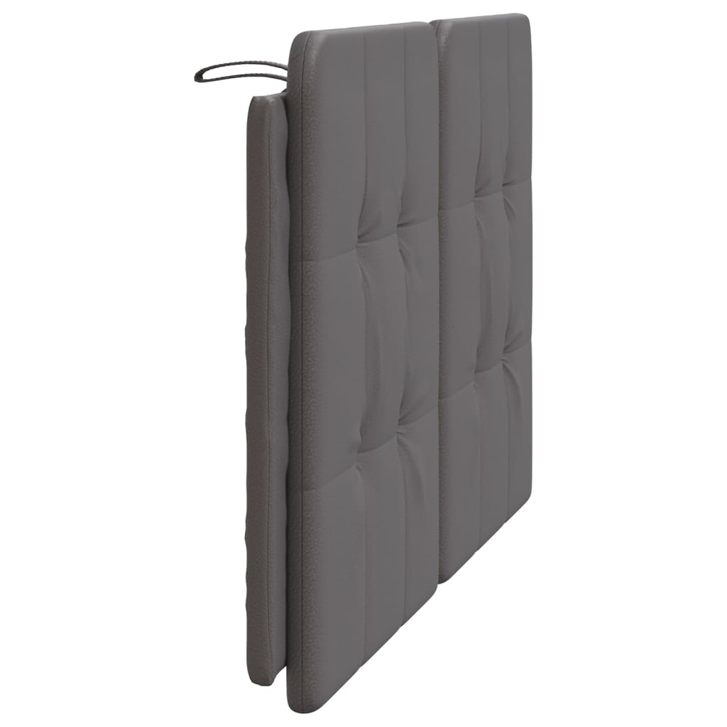 Cuscino Testiera Zadar Grigio 140 cm in Similpelle | homemem39