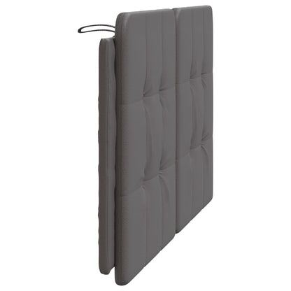 Cuscino Testiera Zadar Grigio 140 cm in Similpelle | homemem39
