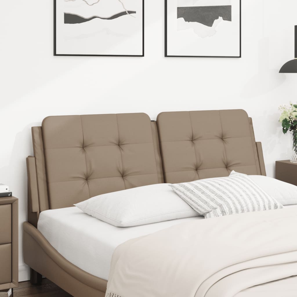 Cuscino Testiera Zadar Cappuccino 140 cm in Similpelle | homemem39