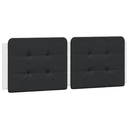 Cuscino Testiera Zadar Nero e Bianco 140 cm in Similpelle