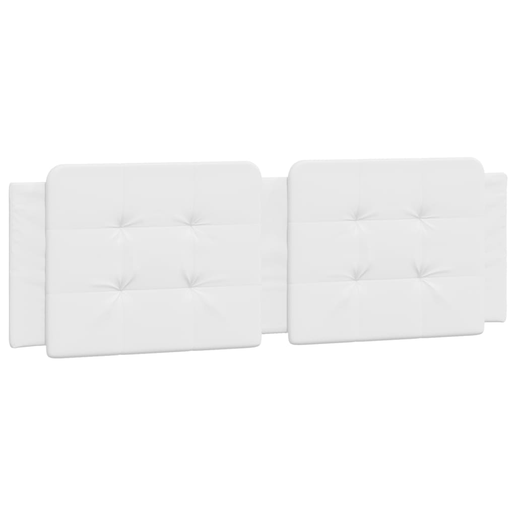 Cuscino Testiera Zadar Bianco 160 cm in Similpelle | homemem39