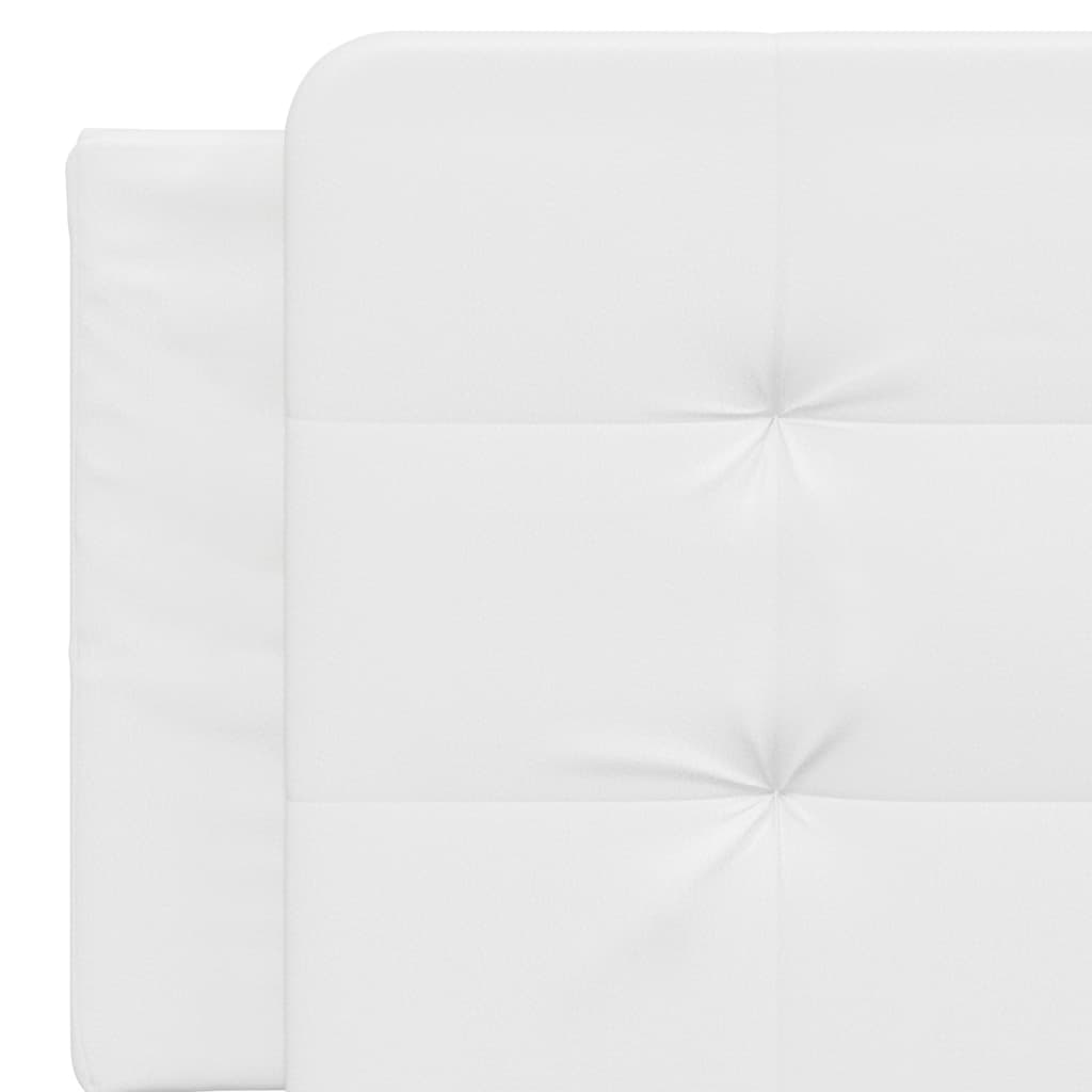 Cuscino Testiera Zadar Bianco 160 cm in Similpelle | homemem39