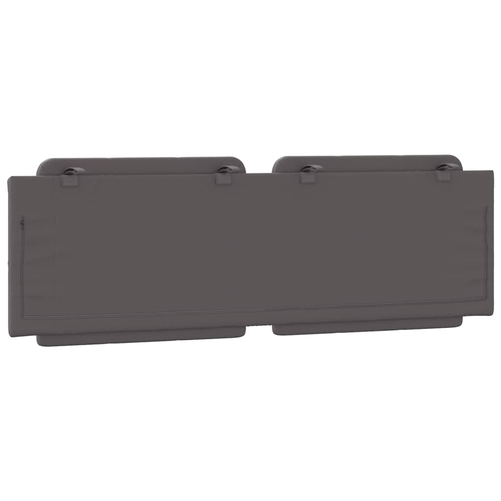 Cuscino Testiera Zadar Grigio 160 cm in Similpelle