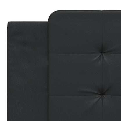 Cuscino Testiera Zadar Nero 180 cm in Similpelle | homemem39