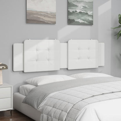 Cuscino Testiera Zadar Bianco 180 cm in Similpelle