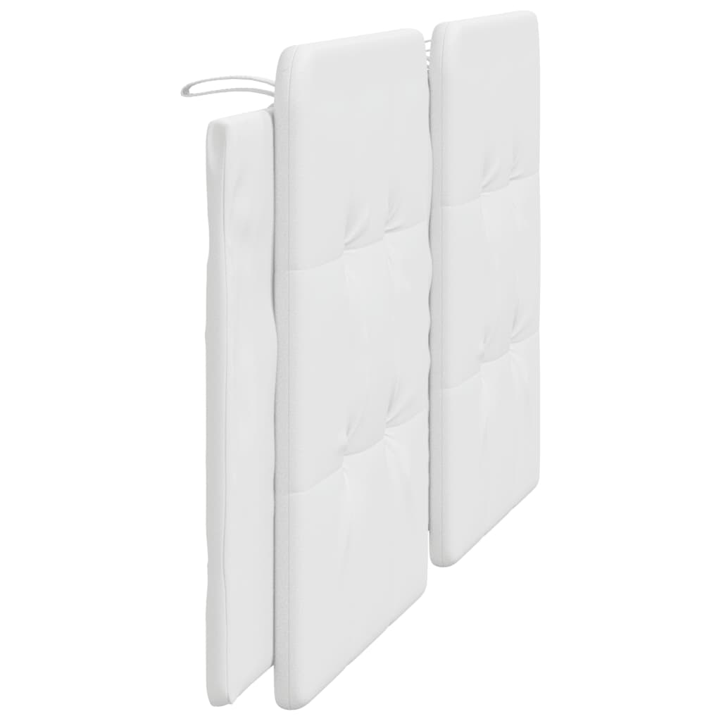 Cuscino Testiera Zadar Bianco 180 cm in Similpelle