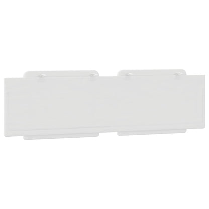 Cuscino Testiera Bianco 180 cm in Similpelle - homemem39