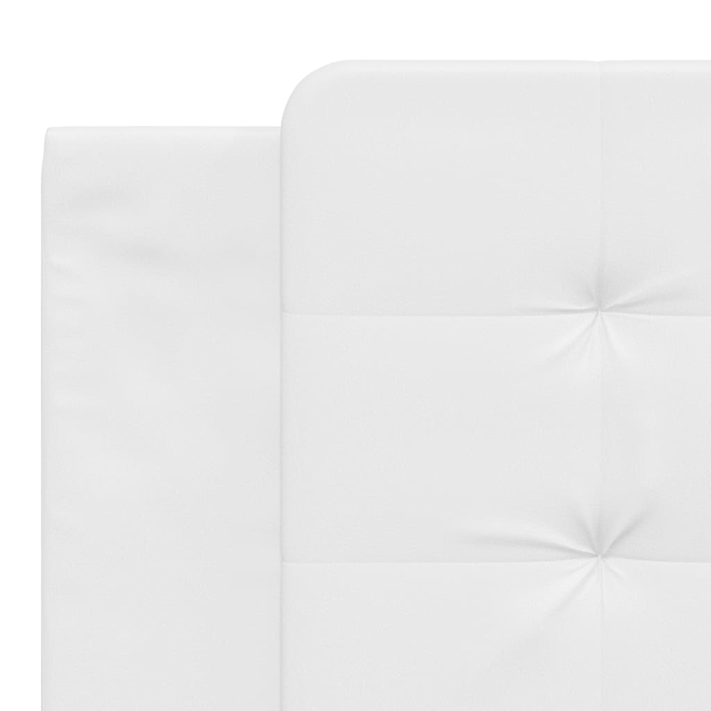 Cuscino Testiera Zadar Bianco 180 cm in Similpelle