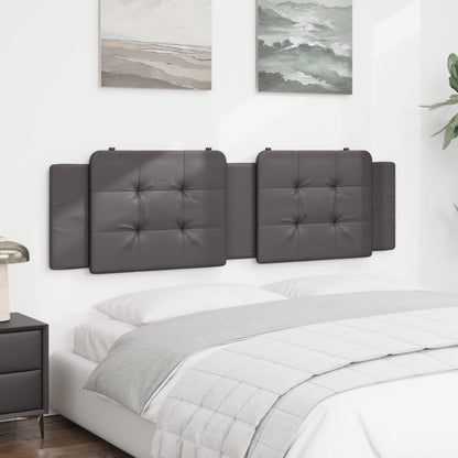 Cuscino Testiera Zadar Grigio 180 cm in Similpelle | homemem39