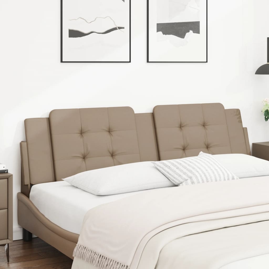 Cuscino Testiera Zadar Cappuccino 180 cm in Similpelle