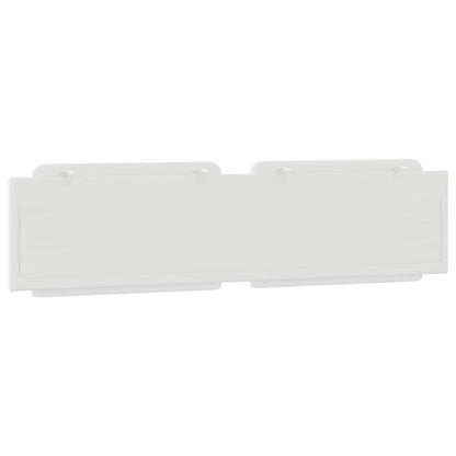 Cuscino Testiera Zadar Bianco 200 cm in Similpelle | homemem39