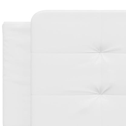 Cuscino Testiera Zadar Bianco 200 cm in Similpelle | homemem39