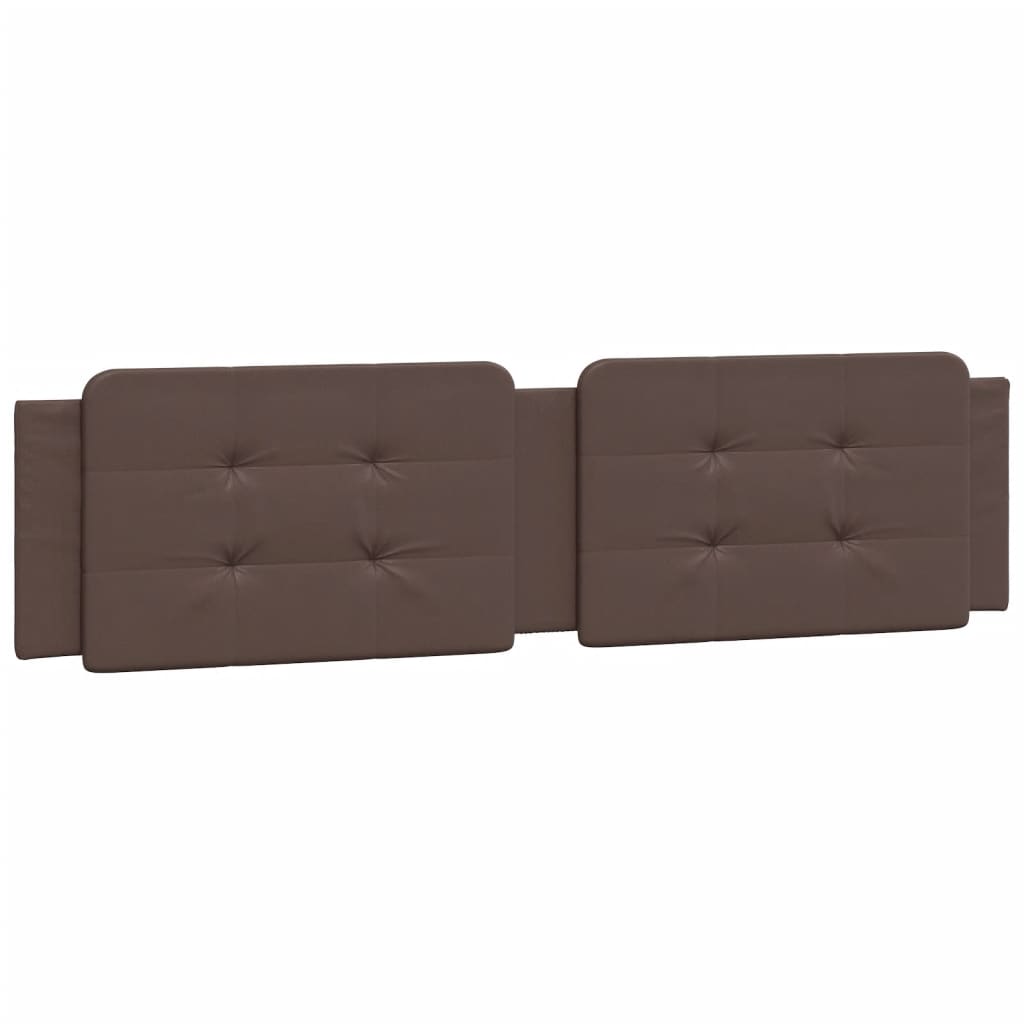 Cuscino Testiera Zadar Marrone 200 cm in Similpelle | homemem39