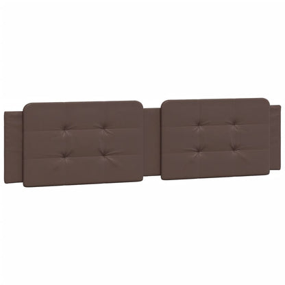 Cuscino Testiera Zadar Marrone 200 cm in Similpelle | homemem39