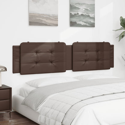 Cuscino Testiera Zadar Marrone 200 cm in Similpelle | homemem39