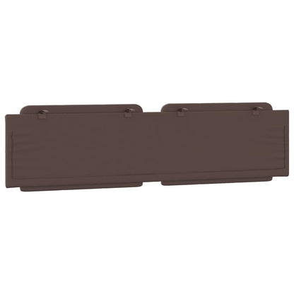 Cuscino Testiera Zadar Marrone 200 cm in Similpelle | homemem39