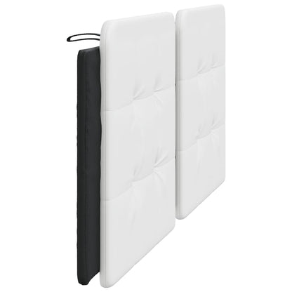 Cuscino Testiera Zadar Nero e Bianco 200 cm in Similpelle