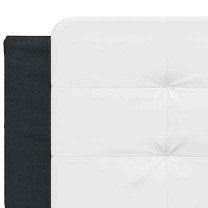 Cuscino Testiera Zadar Nero e Bianco 200 cm in Similpelle | homemem39