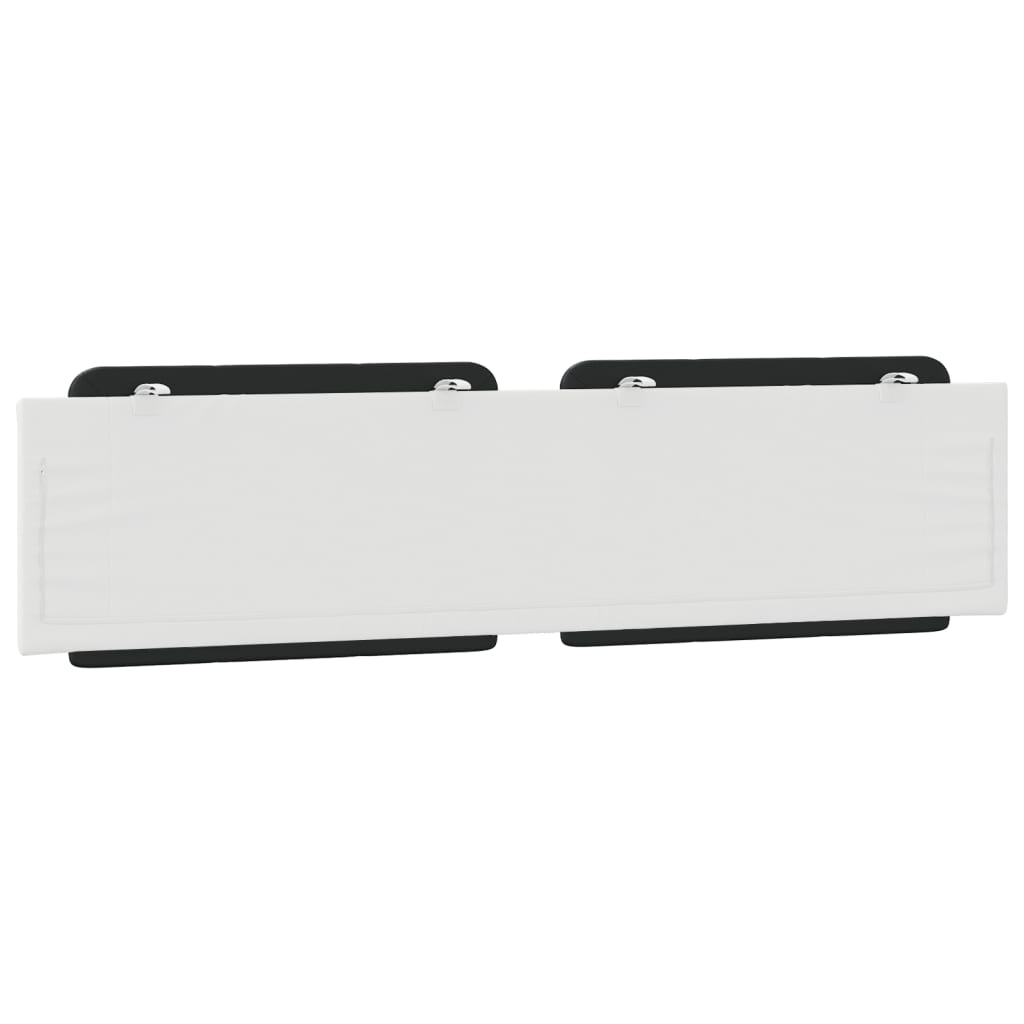 Cuscino Testiera Zadar Nero e Bianco 200 cm in Similpelle | homemem39
