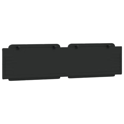 Cuscino Testiera Zadar Nero 193 cm in Similpelle