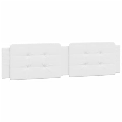 Cuscino Testiera Zadar Bianco 193 cm in Similpelle | homemem39