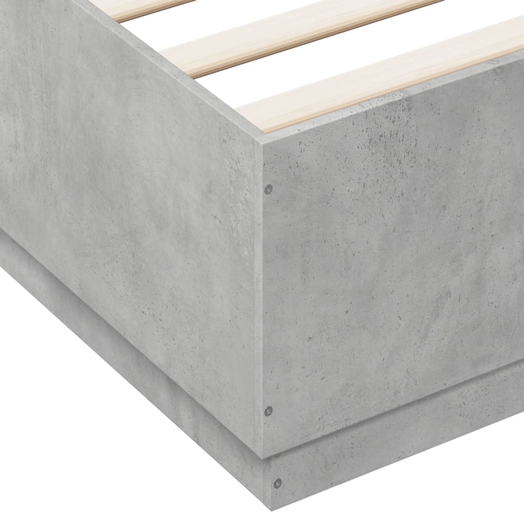 Giroletto Grigio Cemento 200x200 cm in Legno Multistrato - homemem39