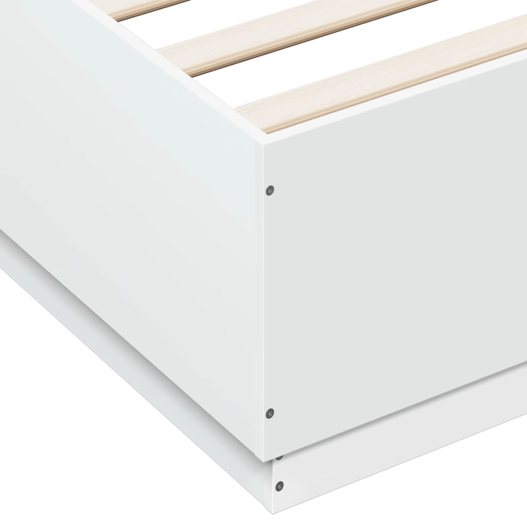 Giroletto Bianco 150x200 cm in Legno Multistrato | homemem39