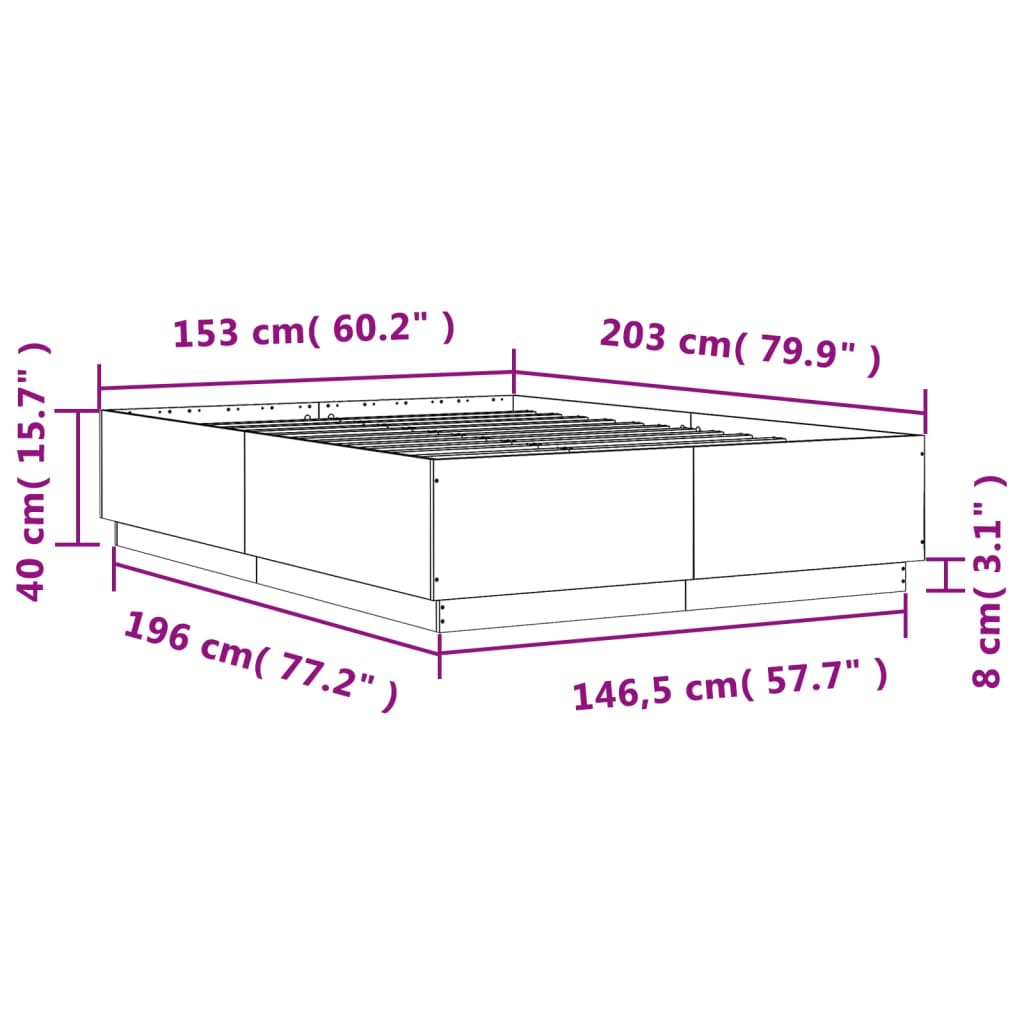 Giroletto Grigio Cemento 150x200 cm in Legno Multistrato | homemem39