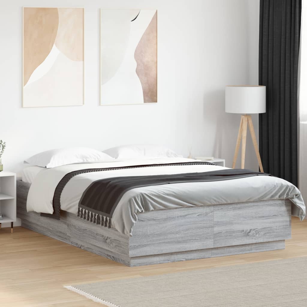 Giroletto Grigio Sonoma 150x200 cm in Legno Multistrato | homemem39