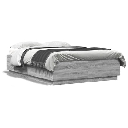 Giroletto Grigio Sonoma 140x200 cm in Legno Multistrato | homemem39