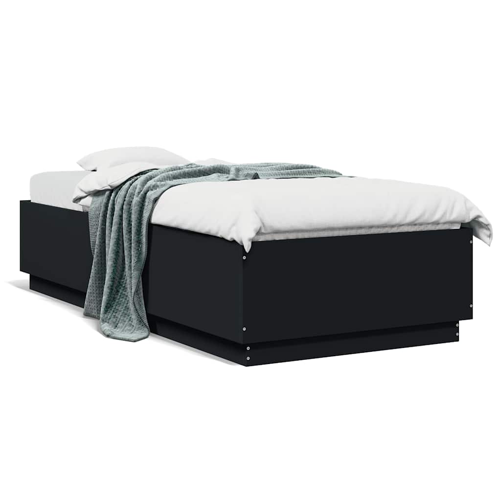 Giroletto Nero 100x200 cm in Legno Multistrato | homemem39