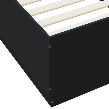 Giroletto Nero 100x200 cm in Legno Multistrato | homemem39