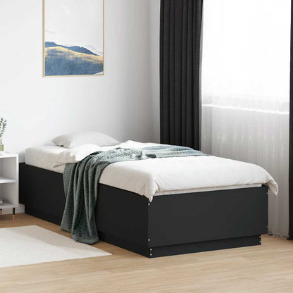 Giroletto Nero 100x200 cm in Legno Multistrato | homemem39