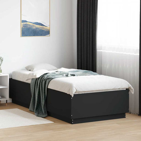 Giroletto Nero 100x200 cm in Legno Multistrato | homemem39